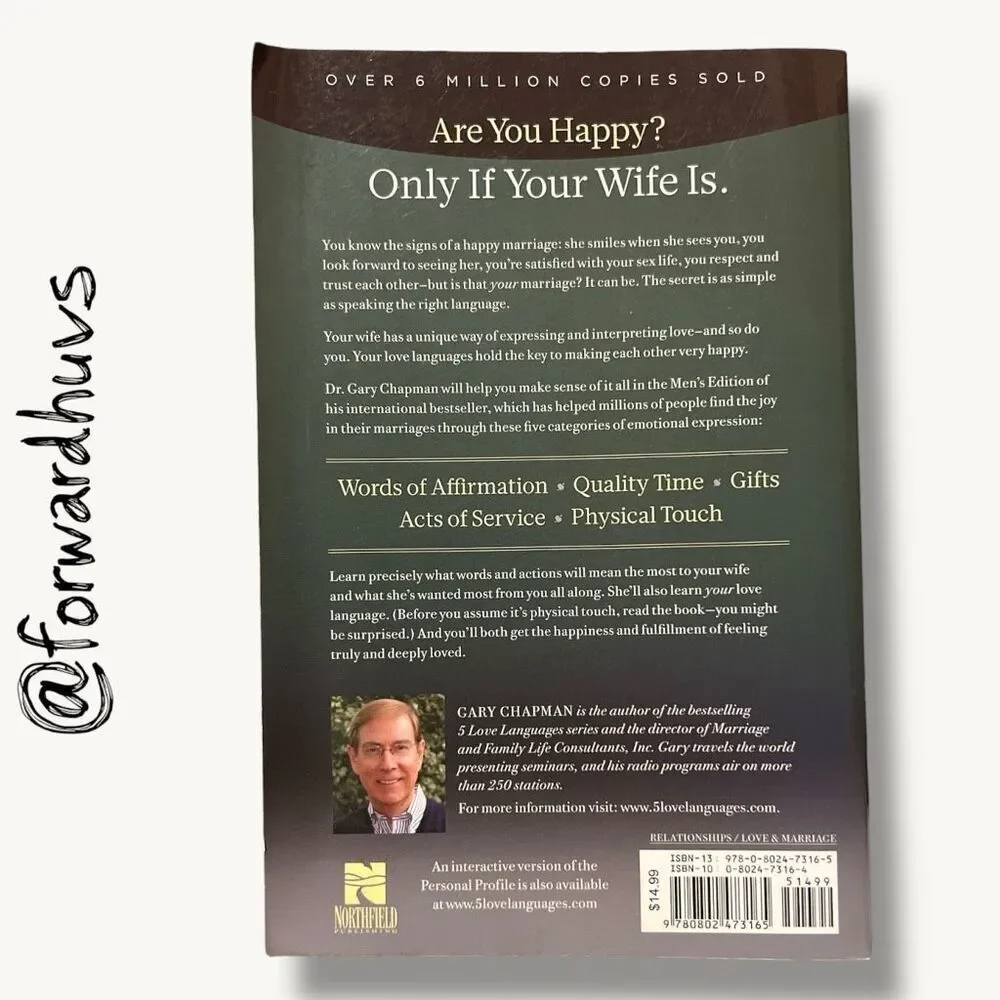 The 5 Love Languages Men’s Edition Gary Chapman